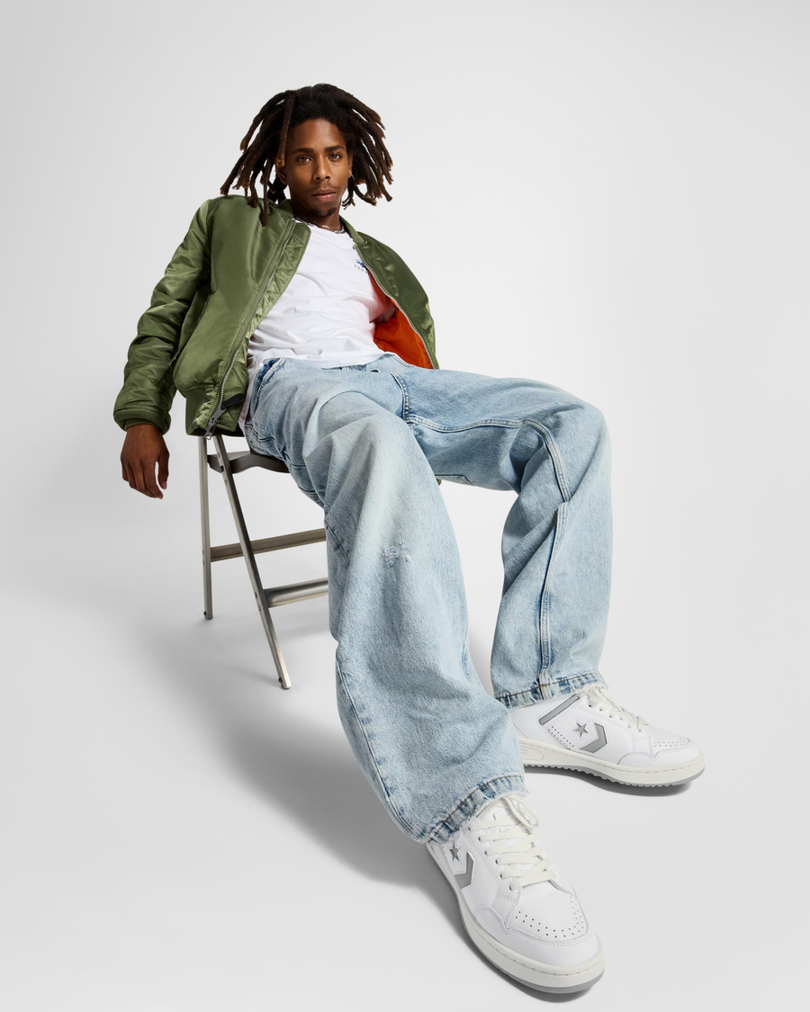 WEAPON LEATHER BLANCO