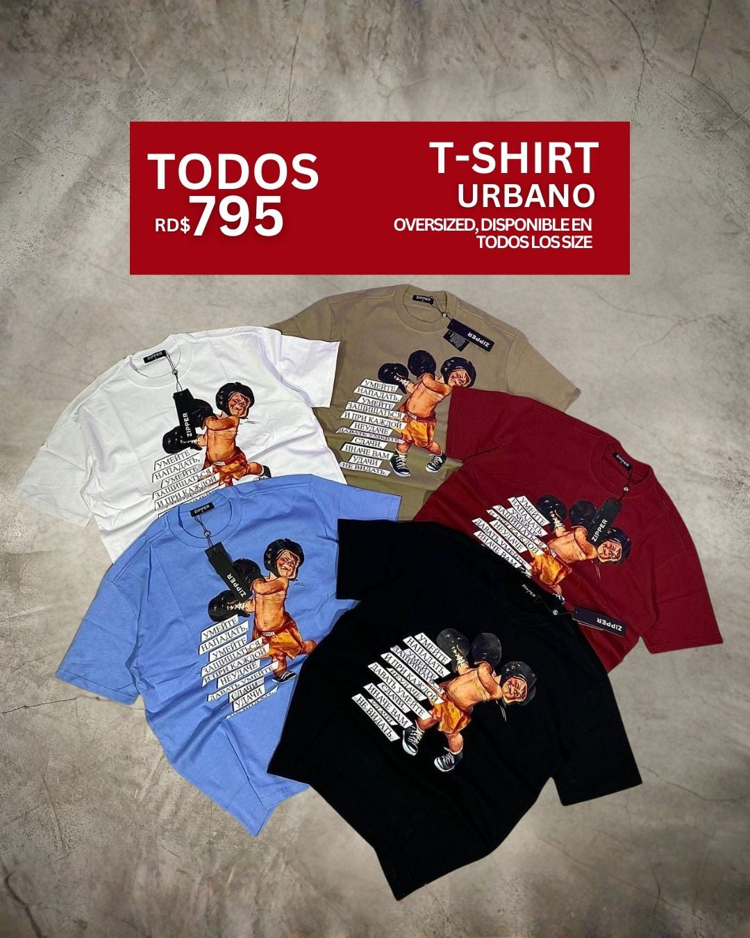 T-SHIRTS URBANOS