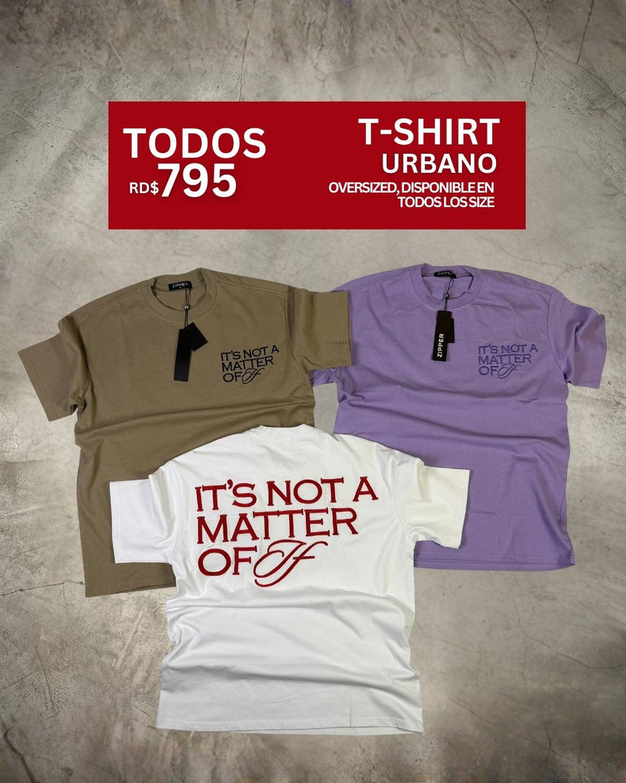 T-SHIRTS URBANOS