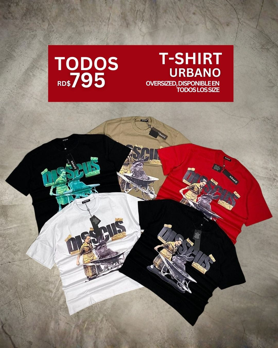 T-SHIRTS URBANOS