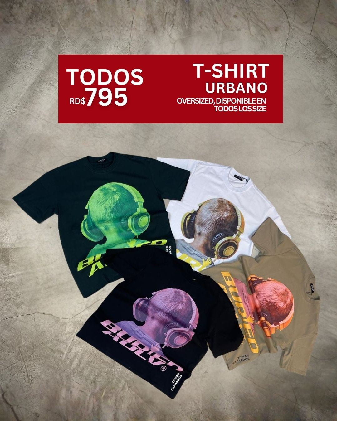 T-SHIRTS URBANOS