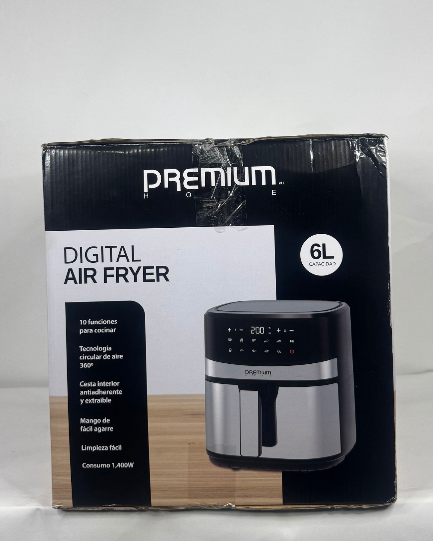 FREIDORA DE AIRE PREMIUM 6L