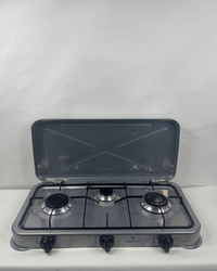 ESTUFAS DE MESA DE GAS PREMIUM 3 HORNILLAS PREMIUM