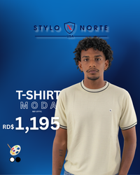 T-shirt con manga corta