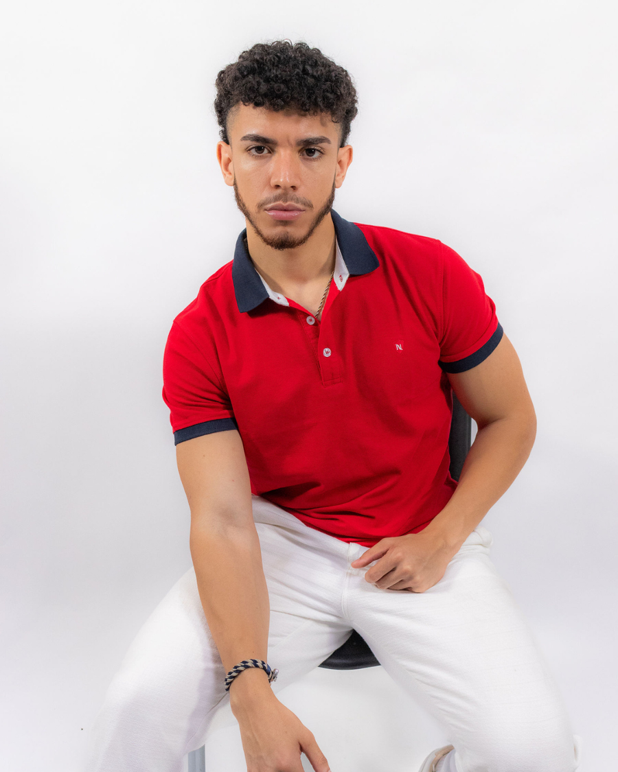 Poloshirt de manga corta