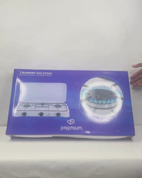 ESTUFAS DE MESA DE GAS PREMIUM 3 HORNILLAS PREMIUM